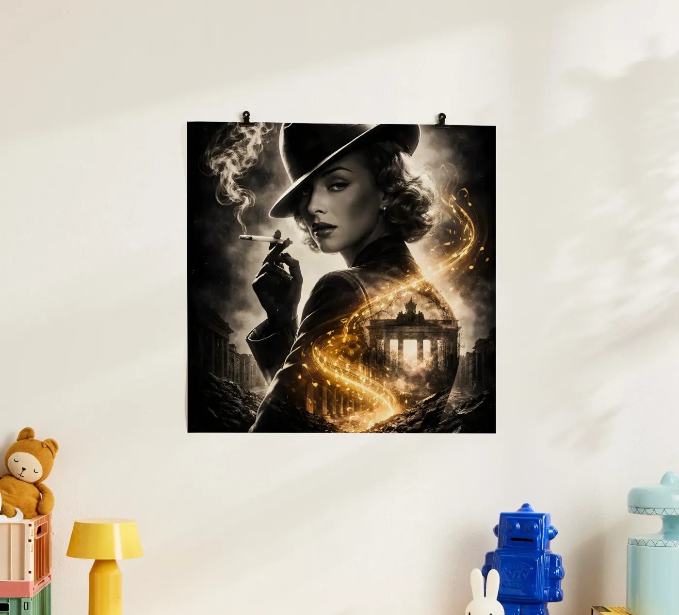 L'angelo biondo poster da Essential Design