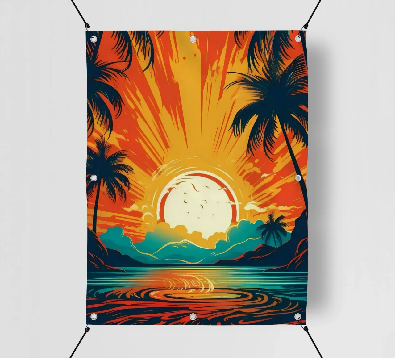sunset telo in pvc da saimo
