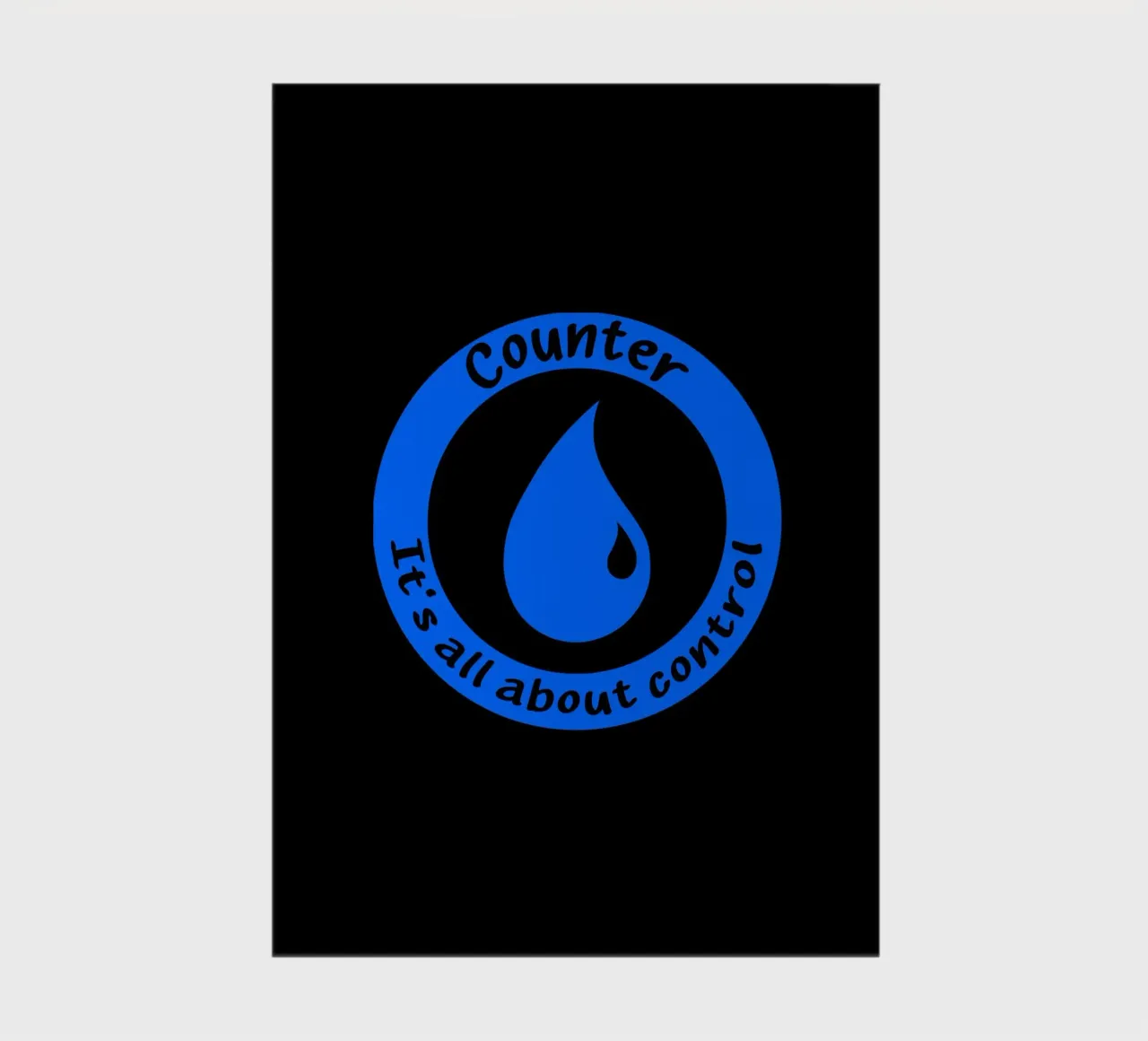Counter it's all about control notebook by Loobs