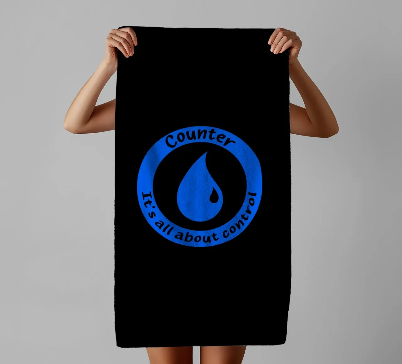 Counter it's all about control towel by Loobs