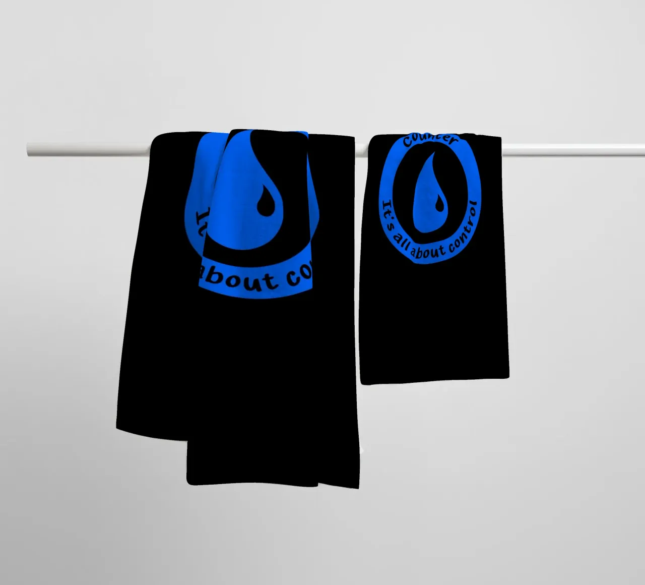 Counter it's all about control towel by Loobs
