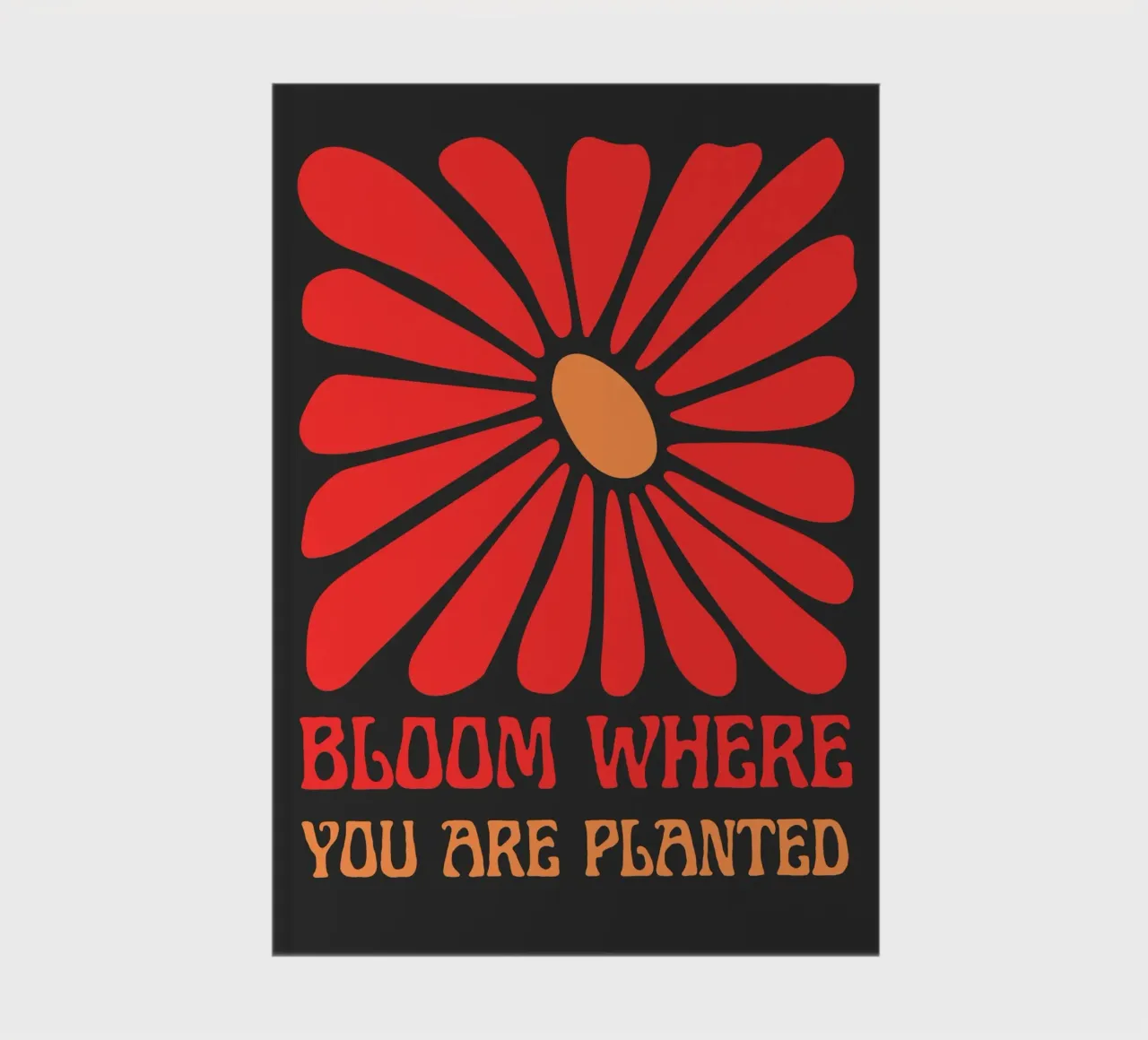 Sbocciare dove si è piantati diario da inspirational quote