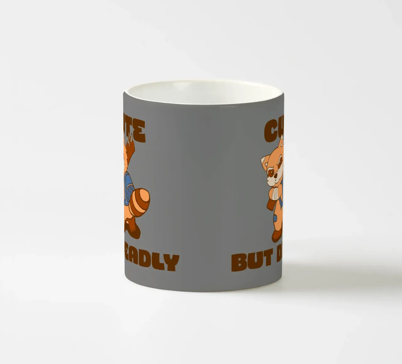 Carino ma letale tazza in ceramica da Loobs