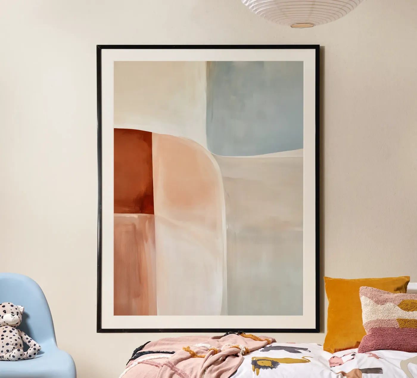 Modern Abstract Architectural Forms poster da Hugo