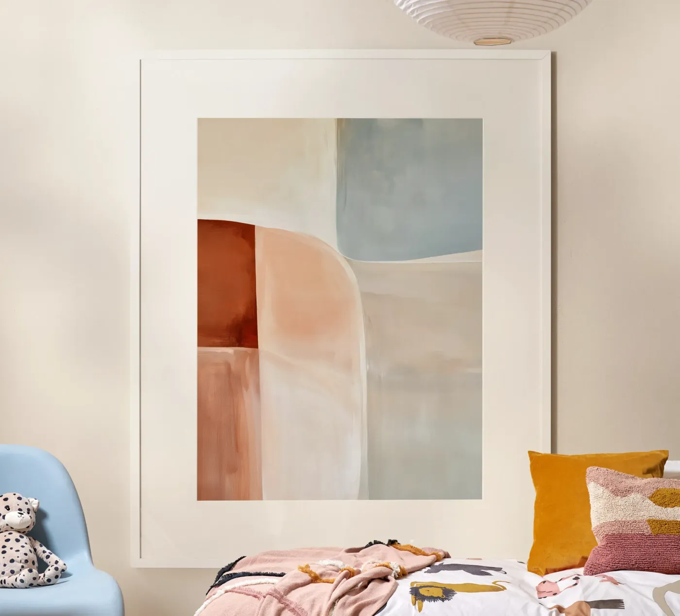 Modern Abstract Architectural Forms poster da Hugo