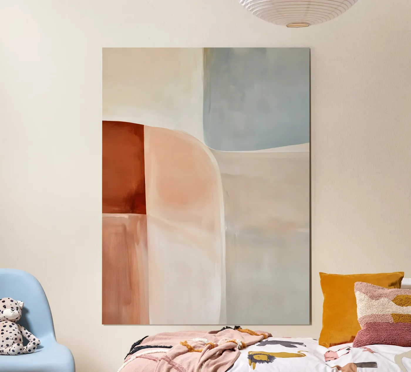 Modern Abstract Architectural Forms poster da Hugo