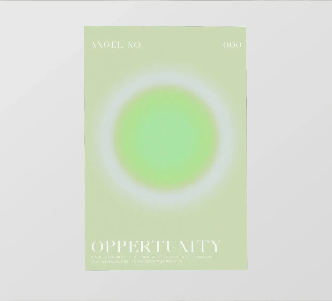 Angelo numero 000 telo in pvc da Malou-Studio