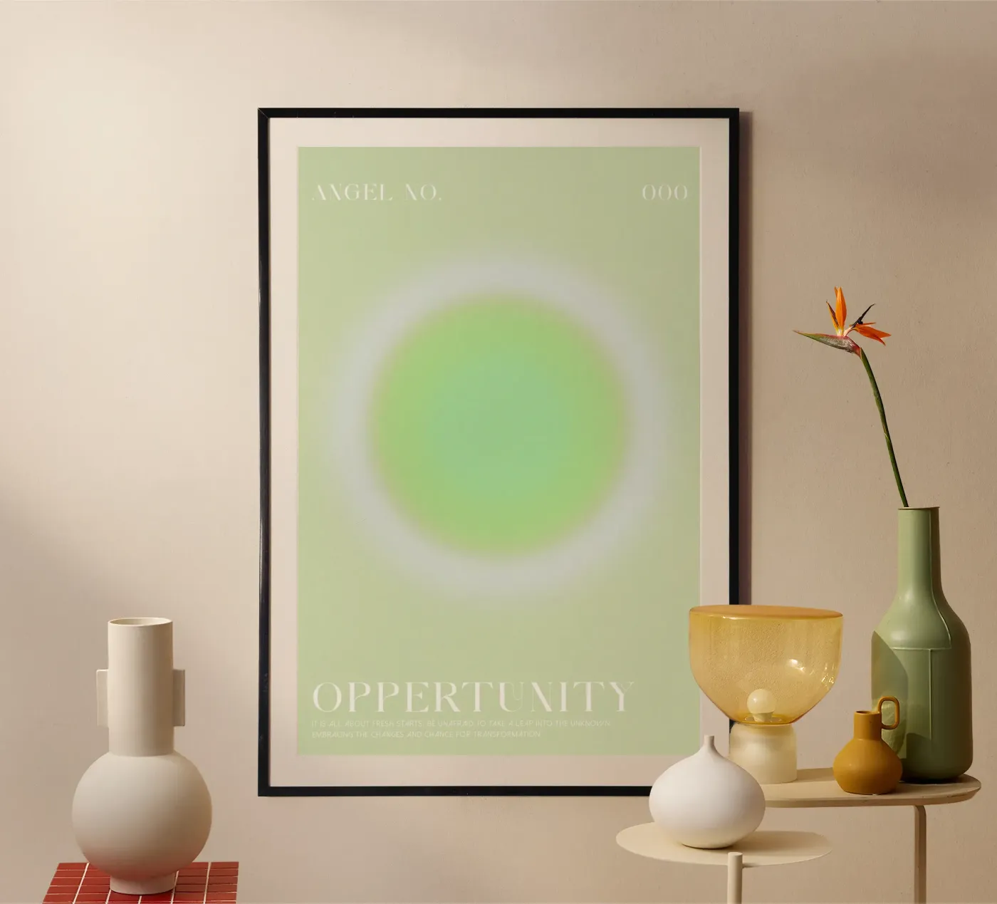 Angelo numero 000 poster da Malou-Studio