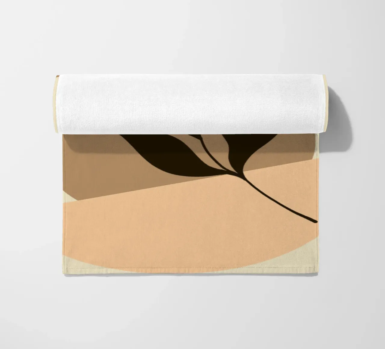 Essential Harmony - Minimal Abstract Pastel Wall Art serviette de plage de Kiroiharu