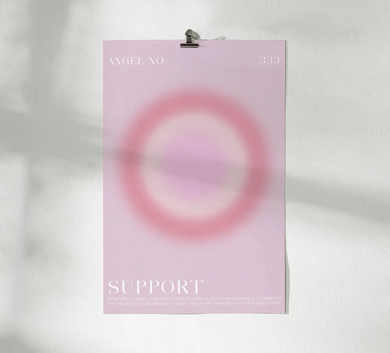 Angelo numero 333 poster da Malou-Studio
