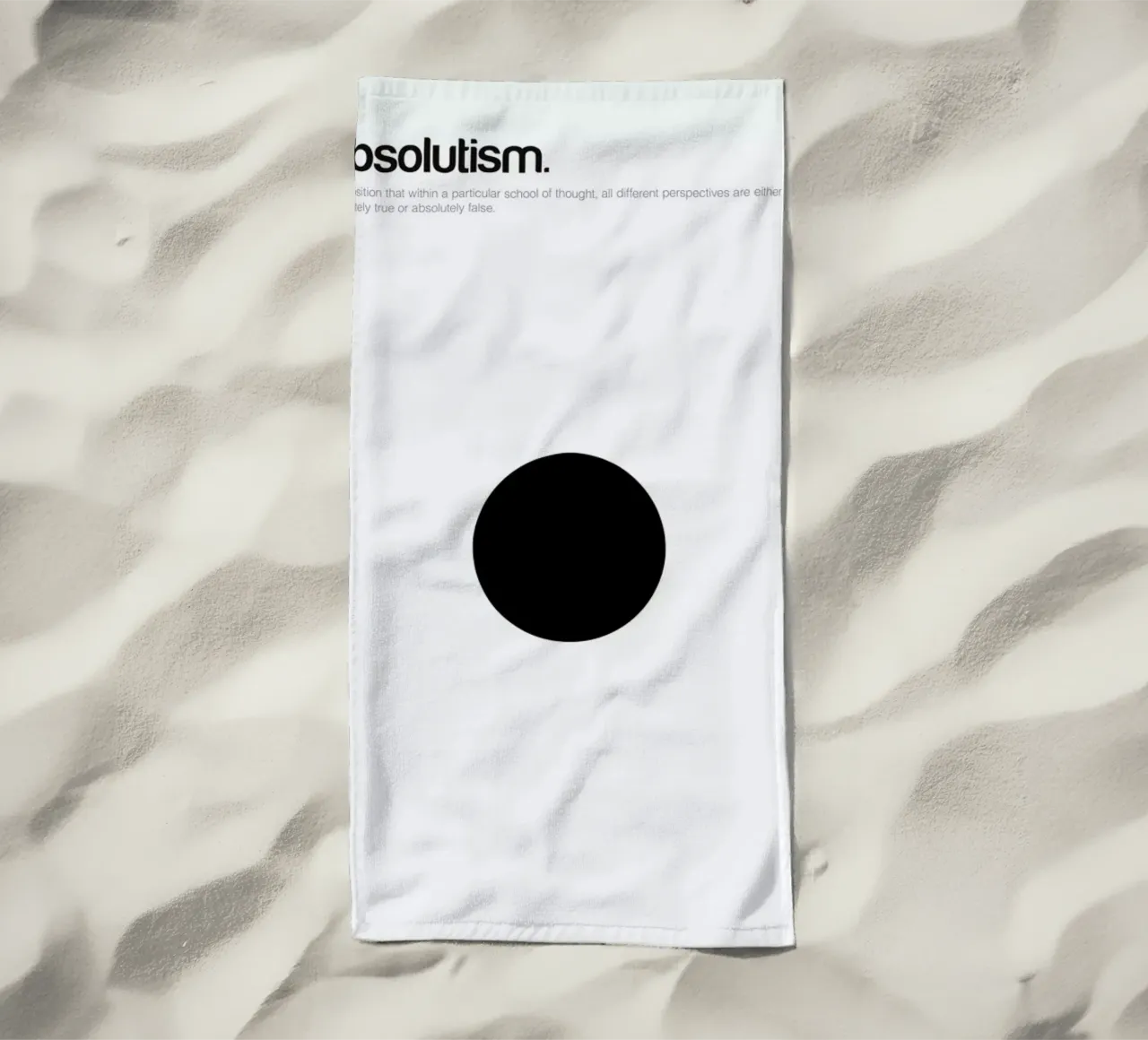 Absolutism telo mare da Genís Carreras