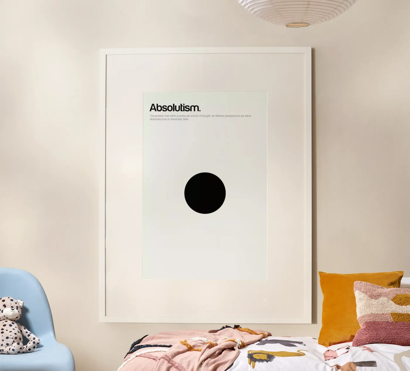 Absolutism poster van Genís Carreras