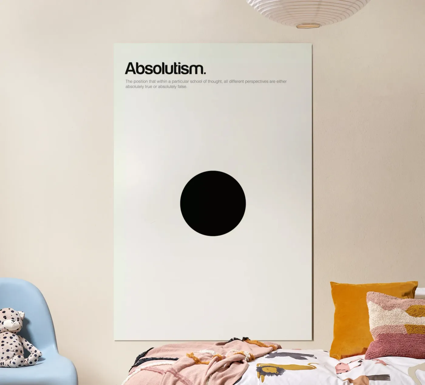 Absolutism poster da Genís Carreras