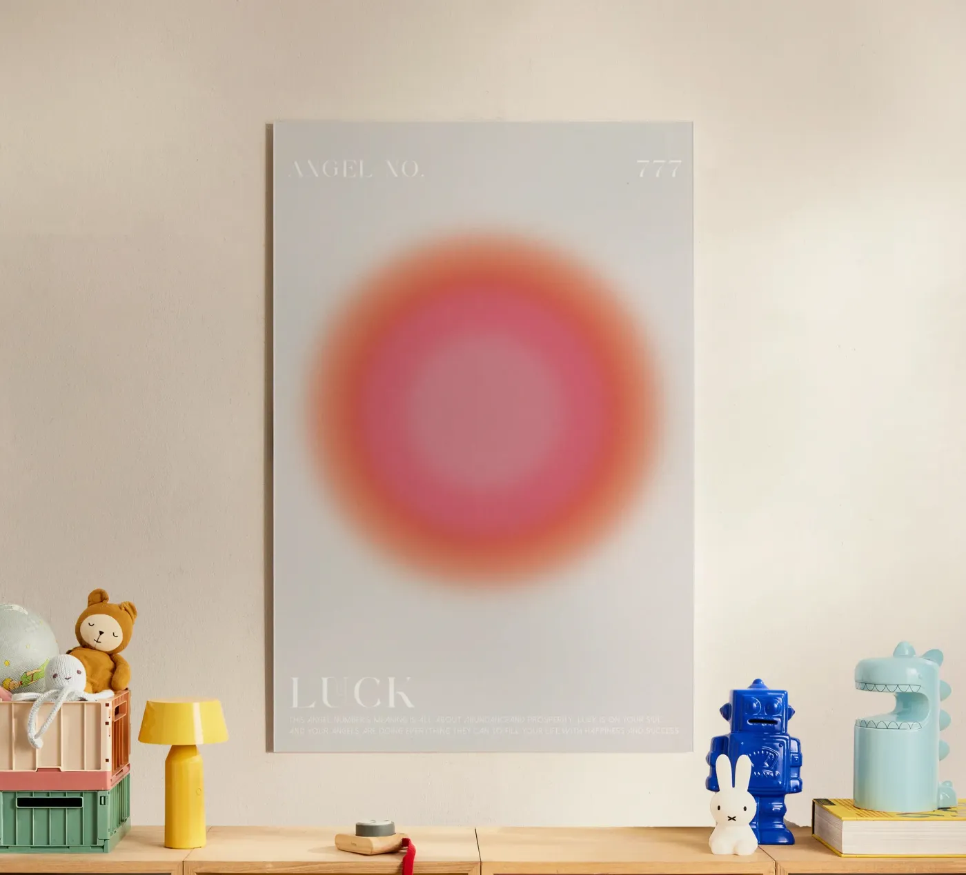 Angelo numero 777 plexiglass da Malou-Studio