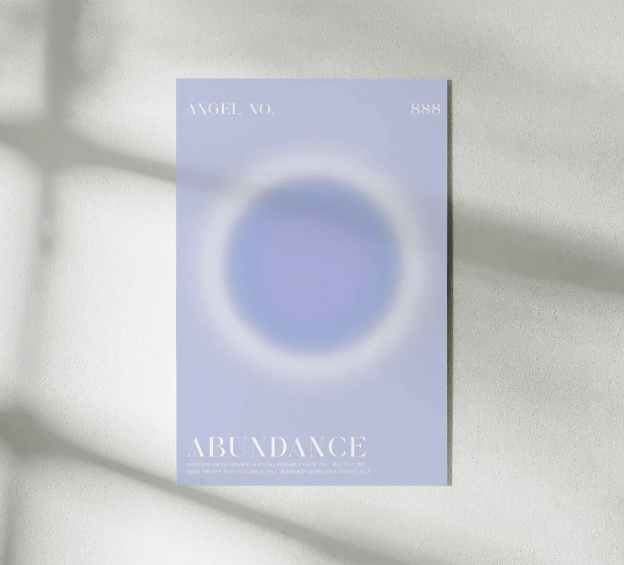 Angelo numero 888 plexiglass da Malou-Studio