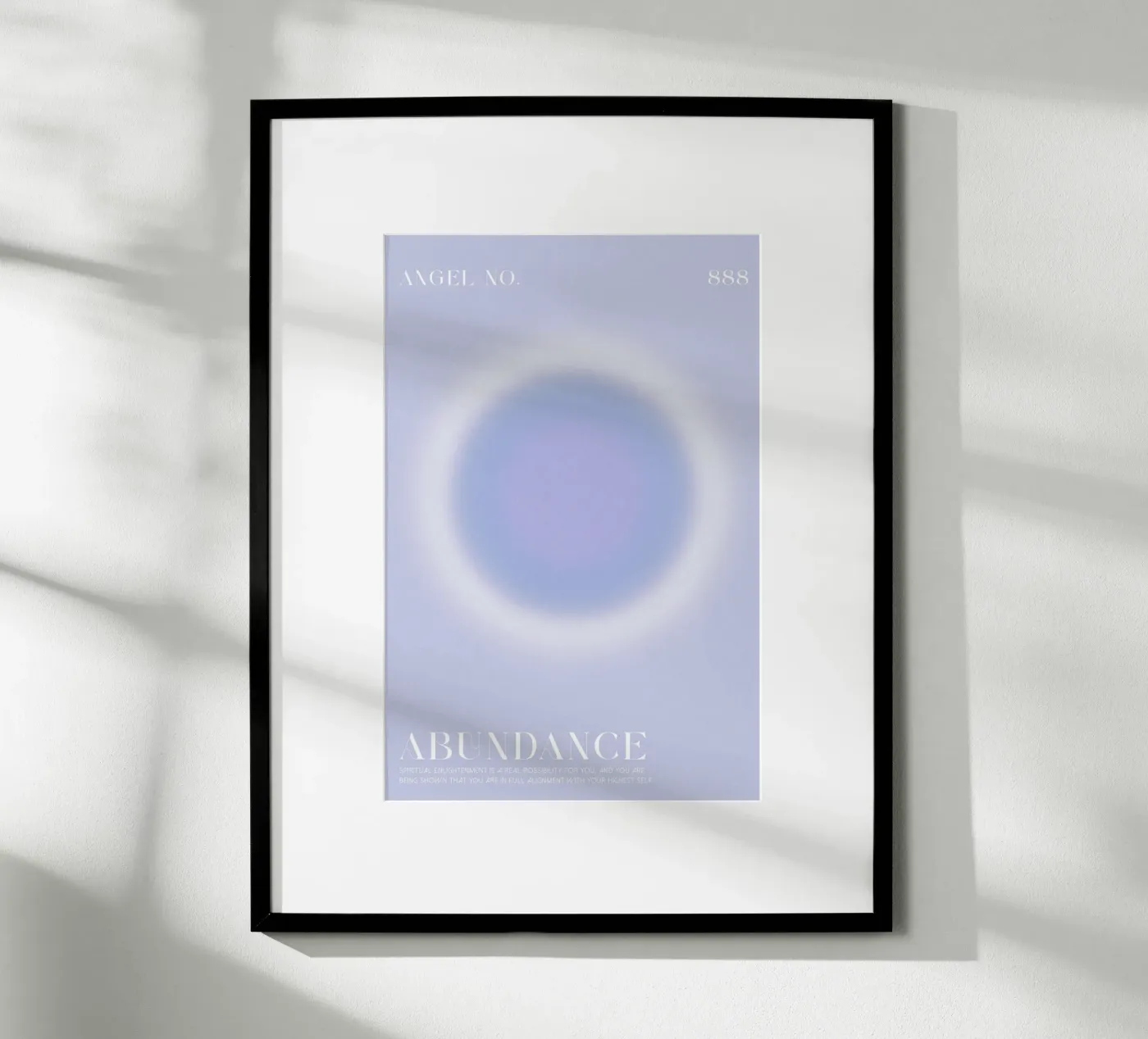 Angelo numero 888 poster da Malou-Studio