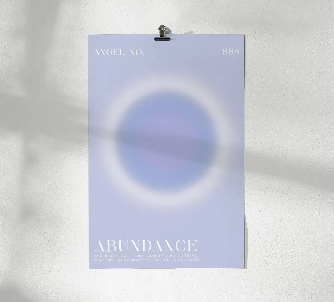 Angelo numero 888 poster da Malou-Studio