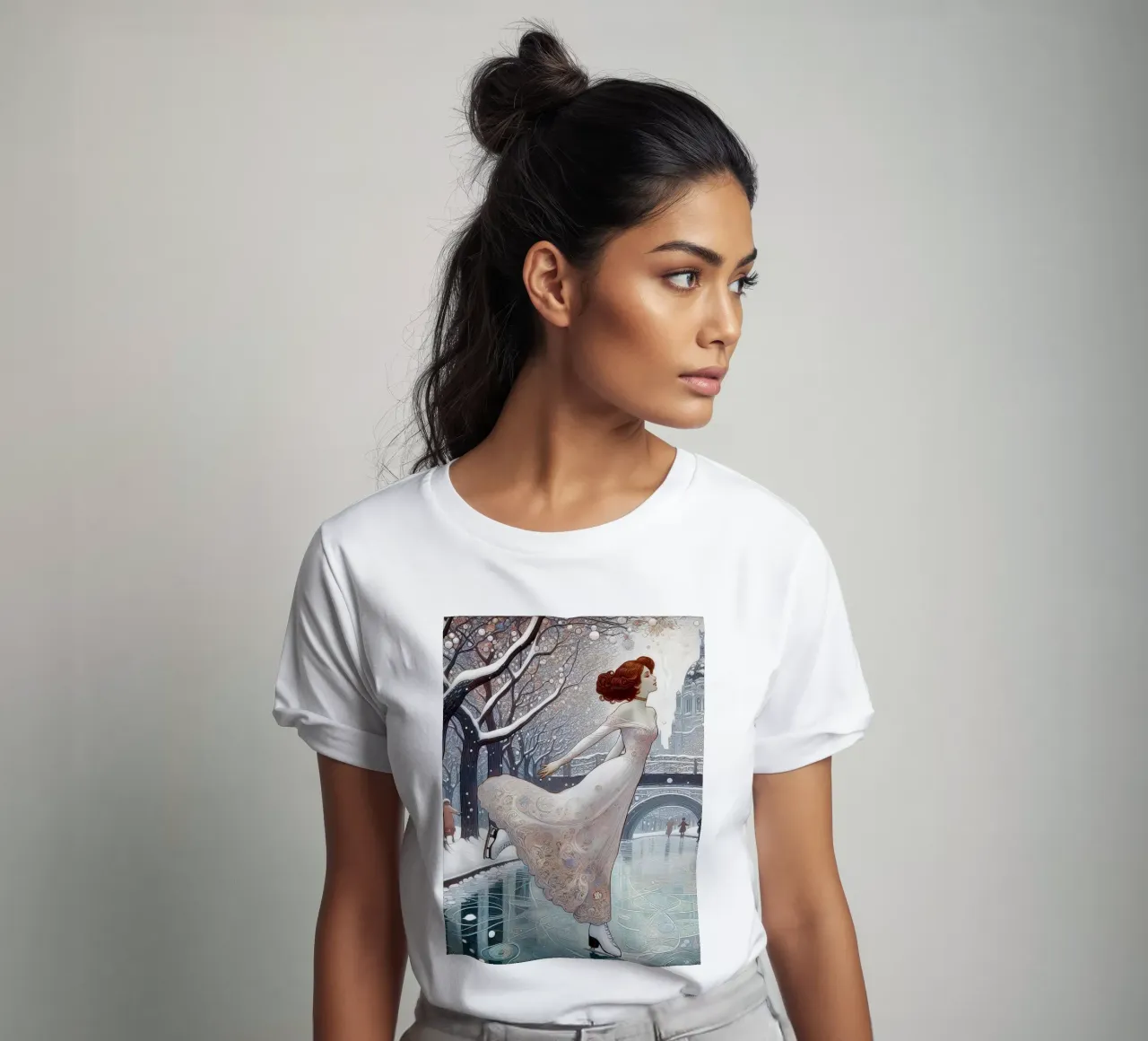 Dancing on Ice t-shirt da Art-Nouveau-Dsg