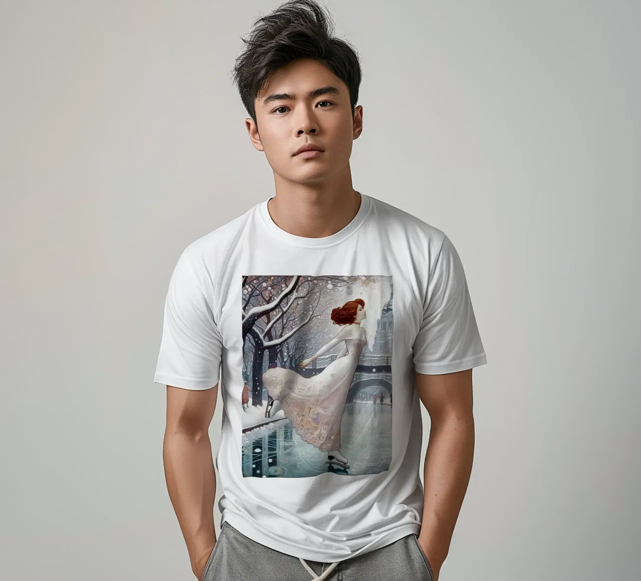 Dancing on Ice t-shirt da Art-Nouveau-Dsg