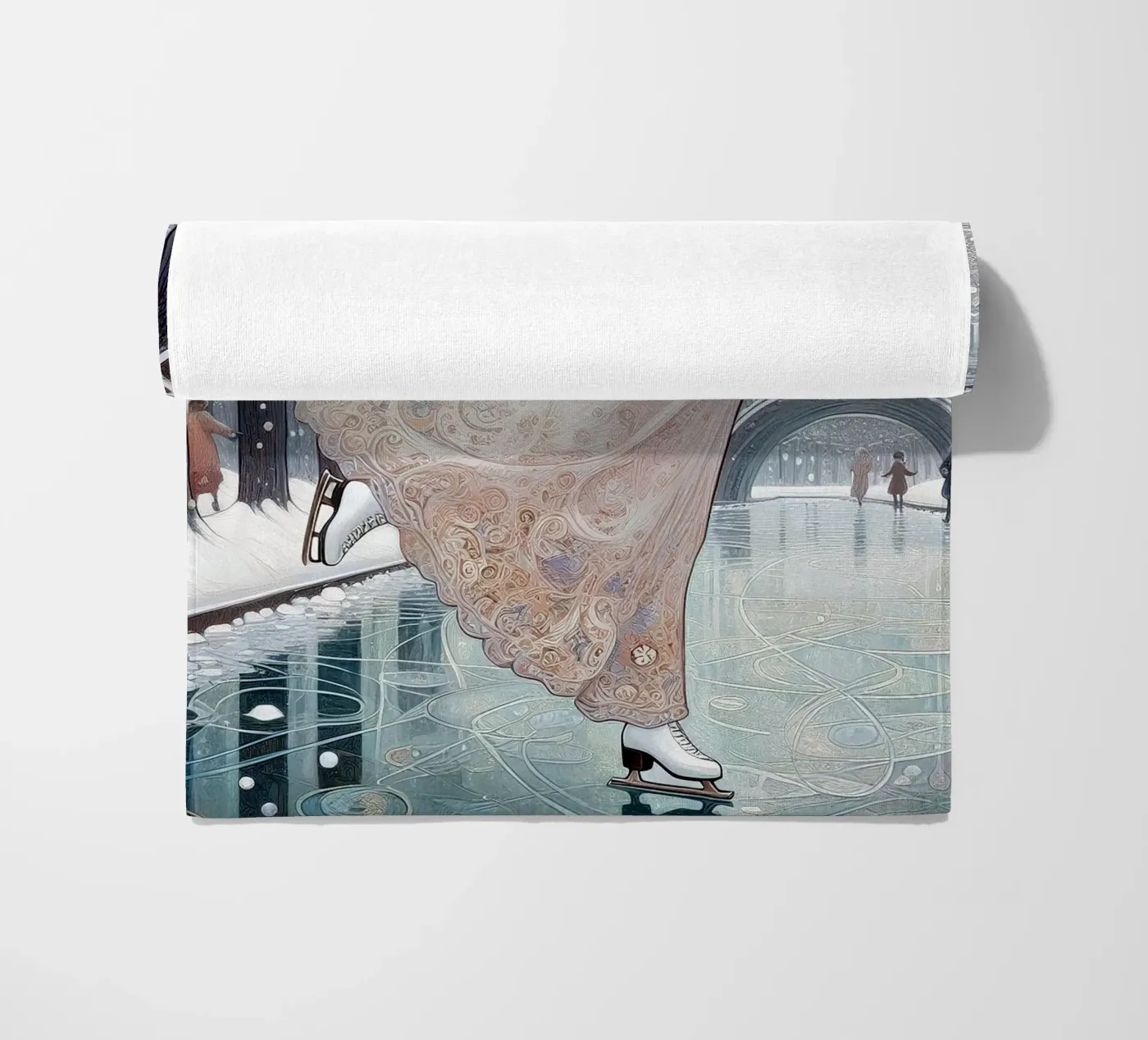 Dancing on Ice telo mare da Art-Nouveau-Dsg