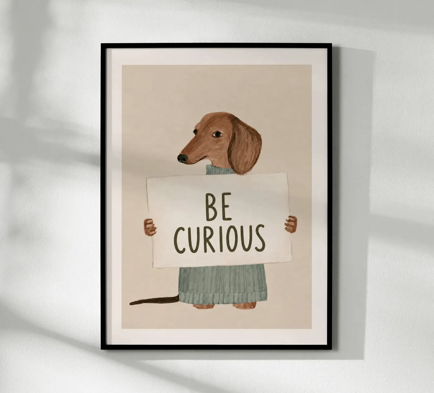 Be Curious poster by Aimee