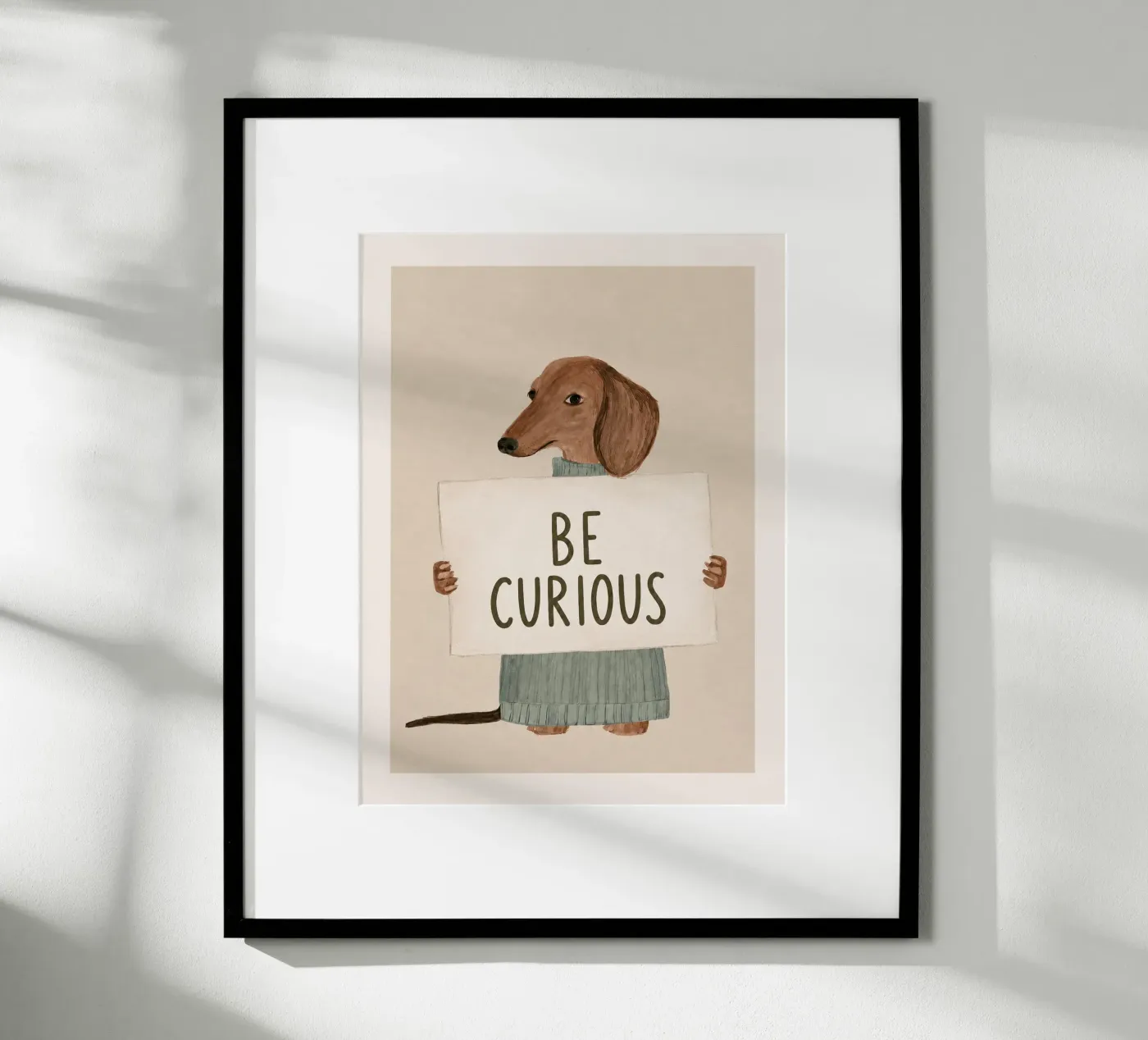 Be Curious poster by Aimee