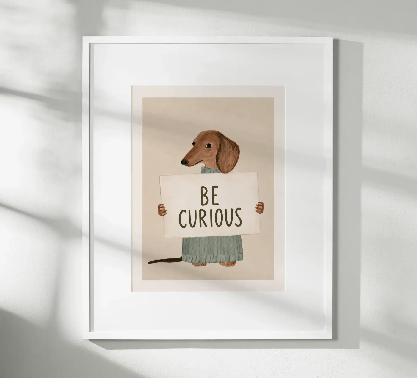 Be Curious poster by Aimee