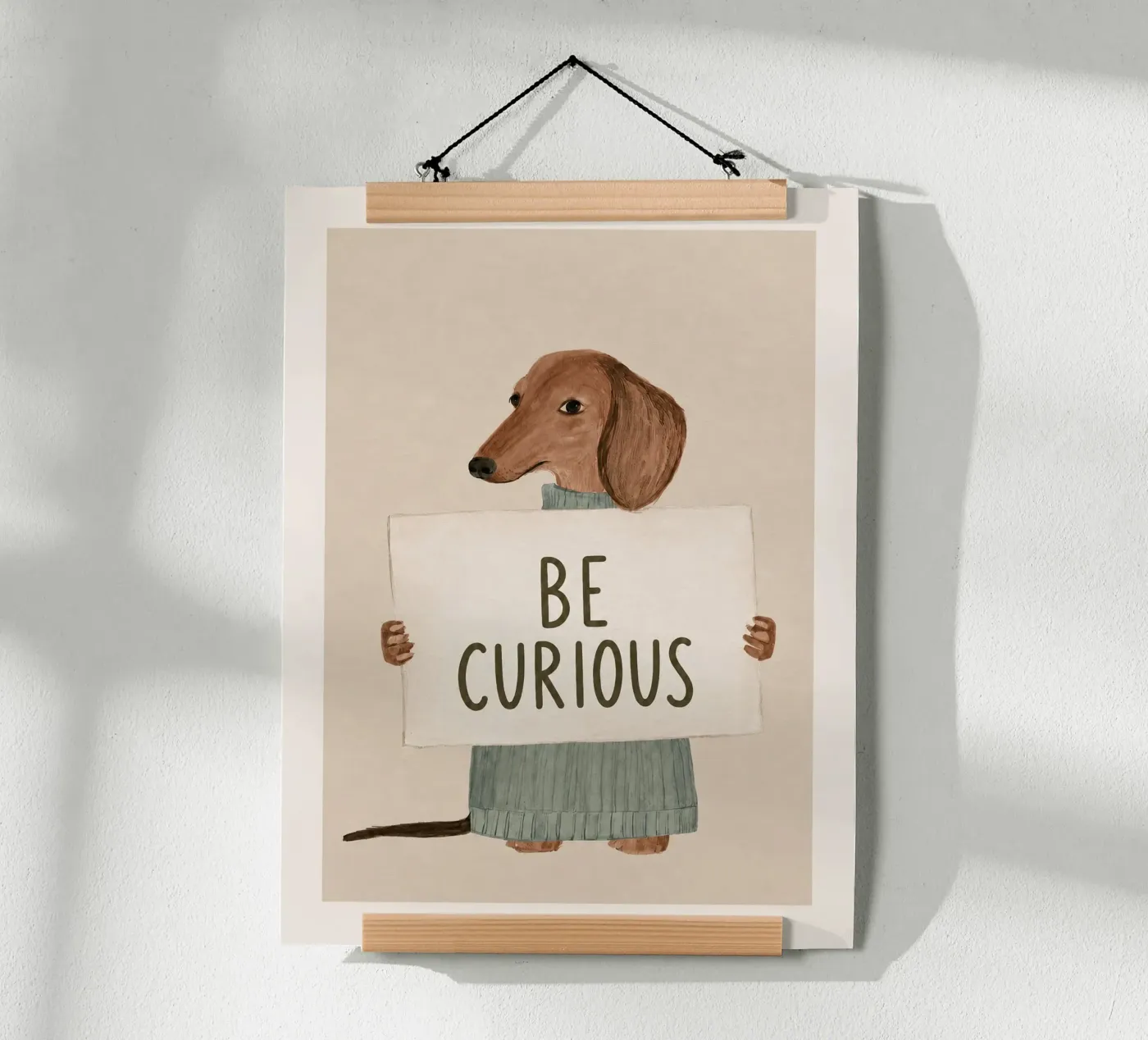Be Curious poster by Aimee