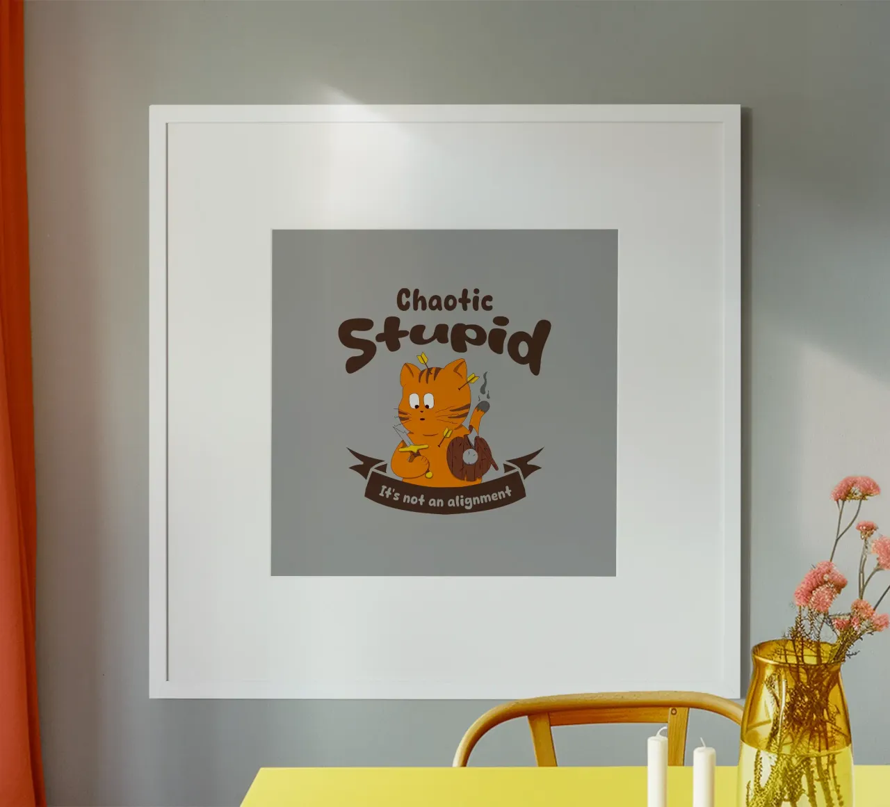 Caotico Stupido non è un allineamento carta hahnemühle da Loobs