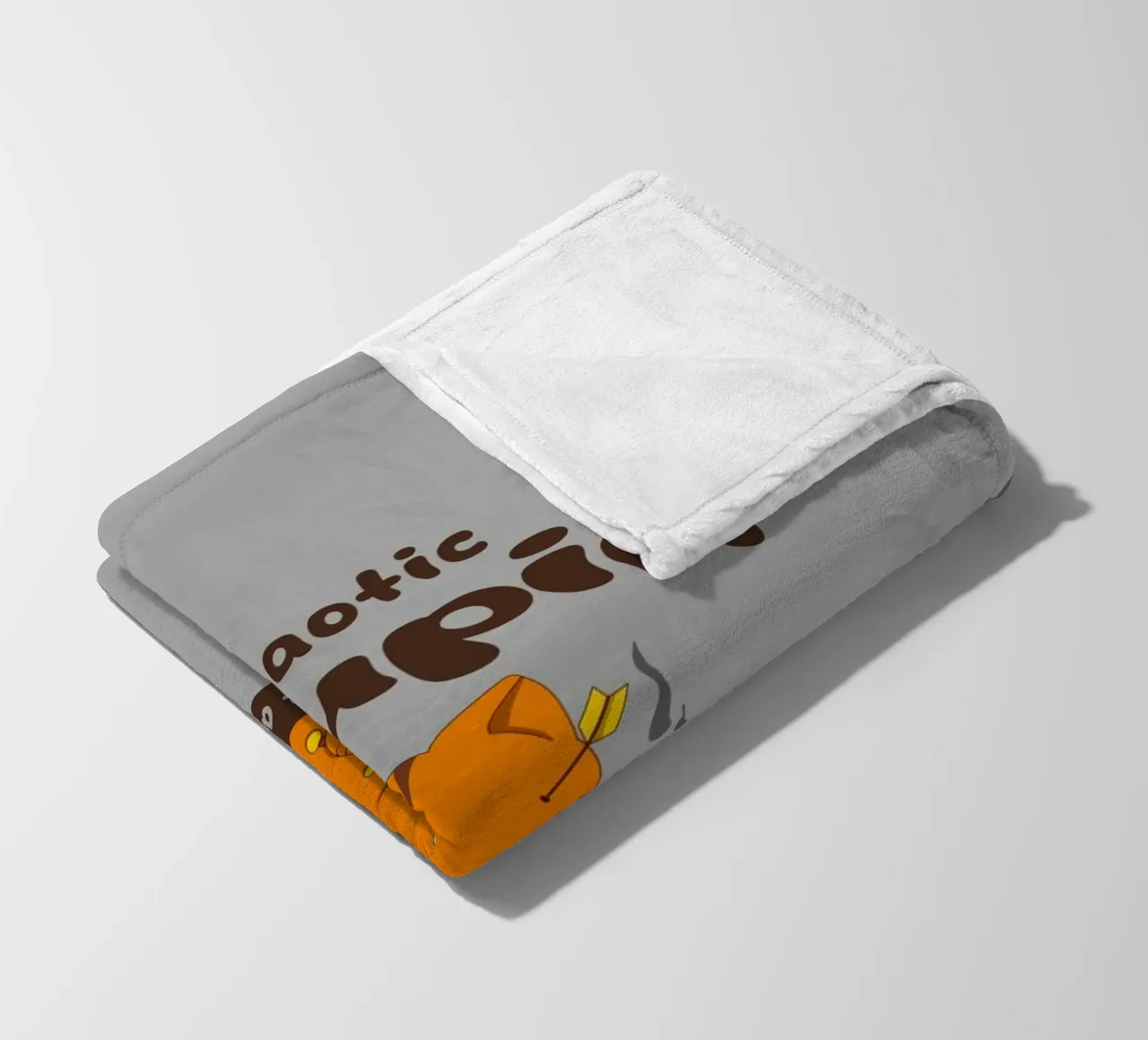Caotico Stupido non è un allineamento coperta in pile da Loobs