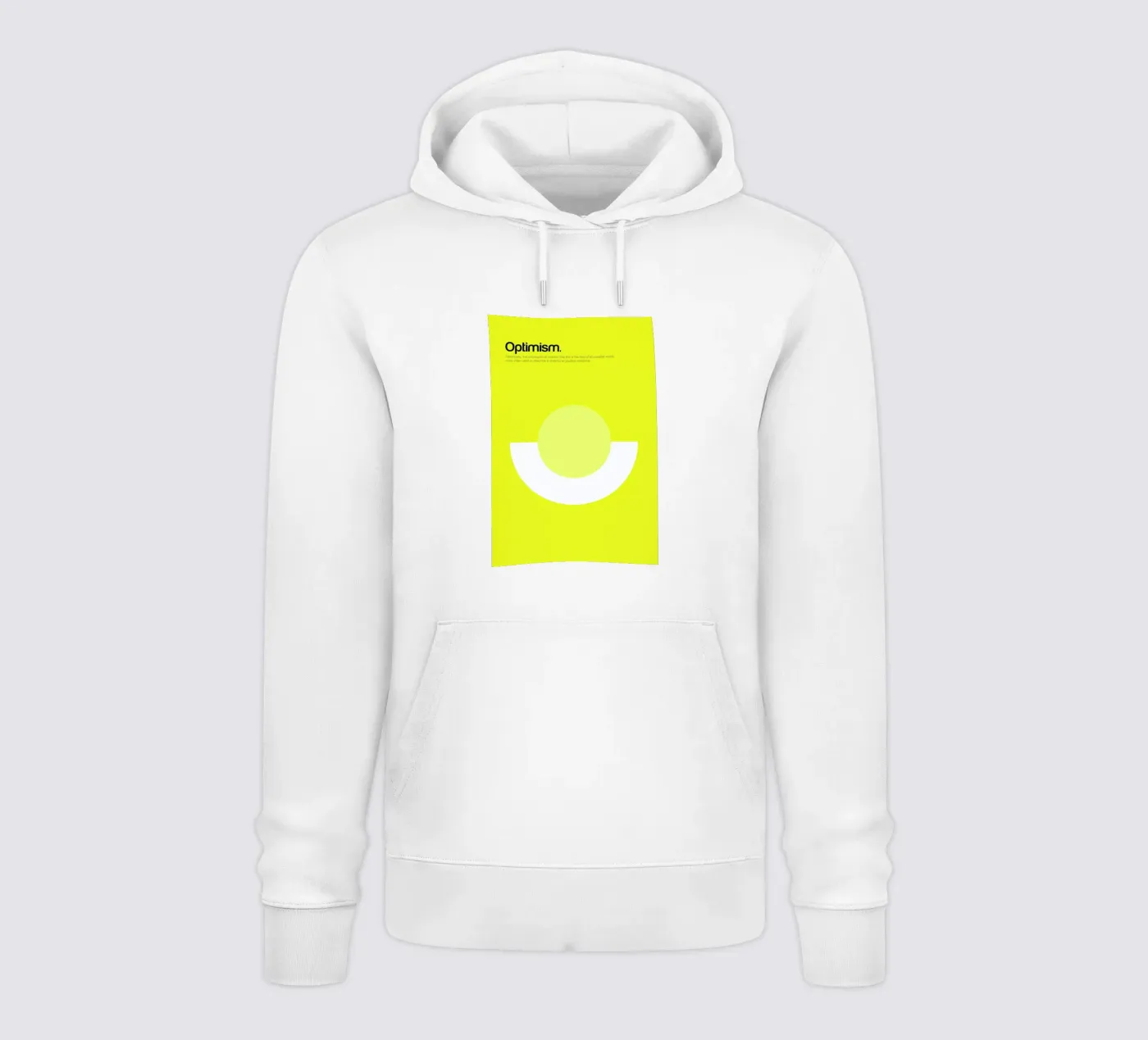 Optimism hoodie by Genís Carreras