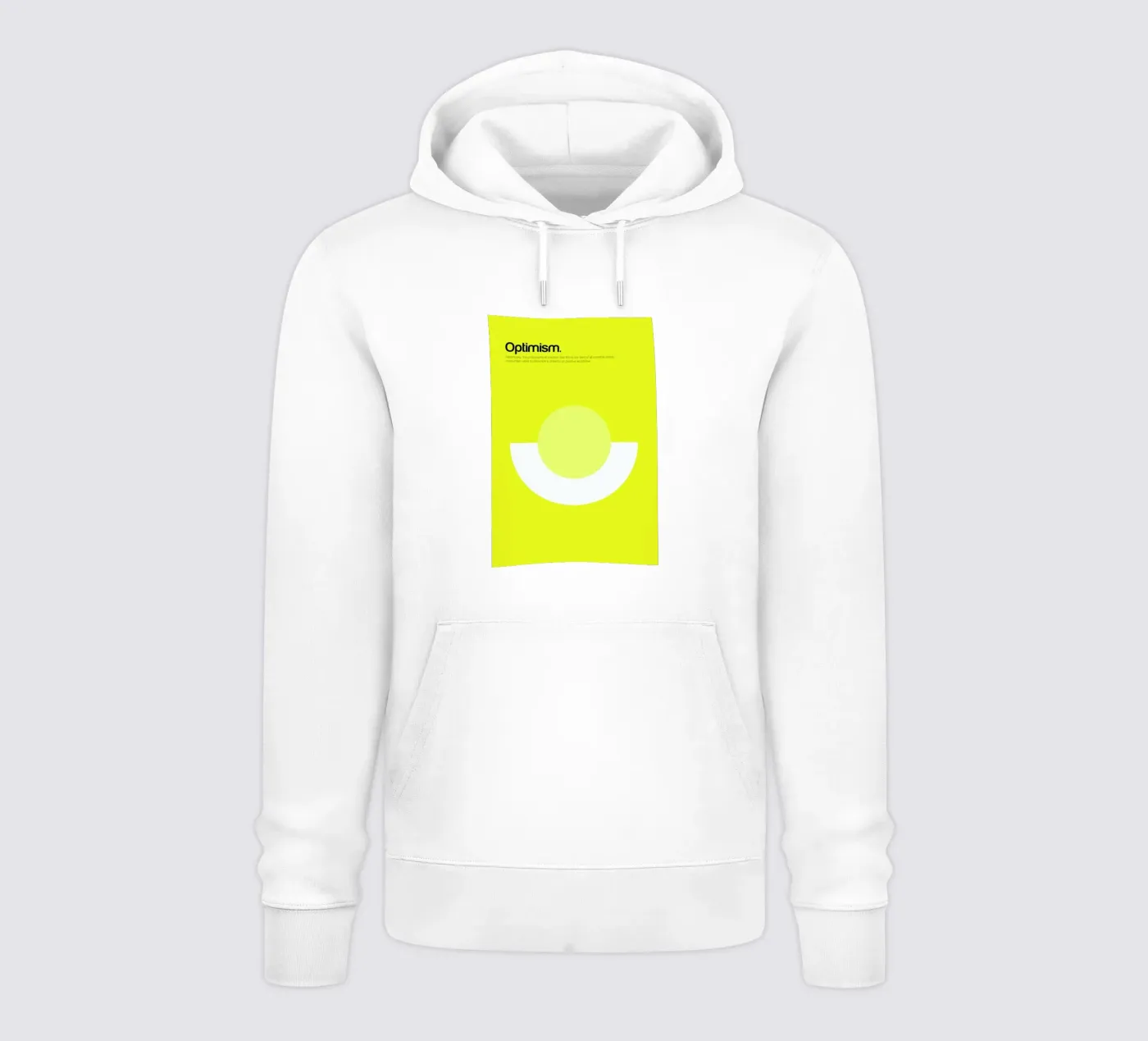 Optimism hoodie by Genís Carreras