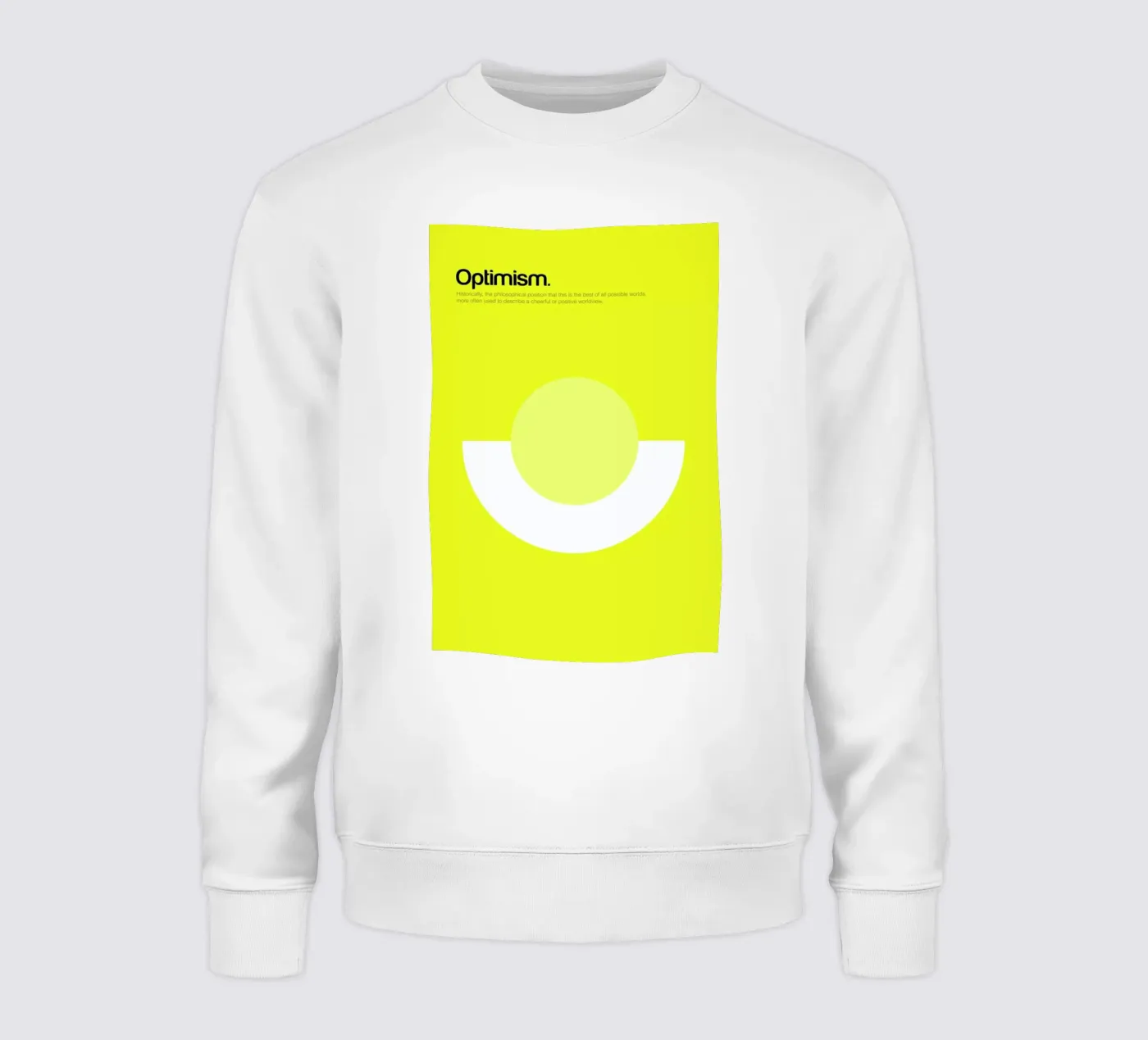 Optimism felpa da Genís Carreras