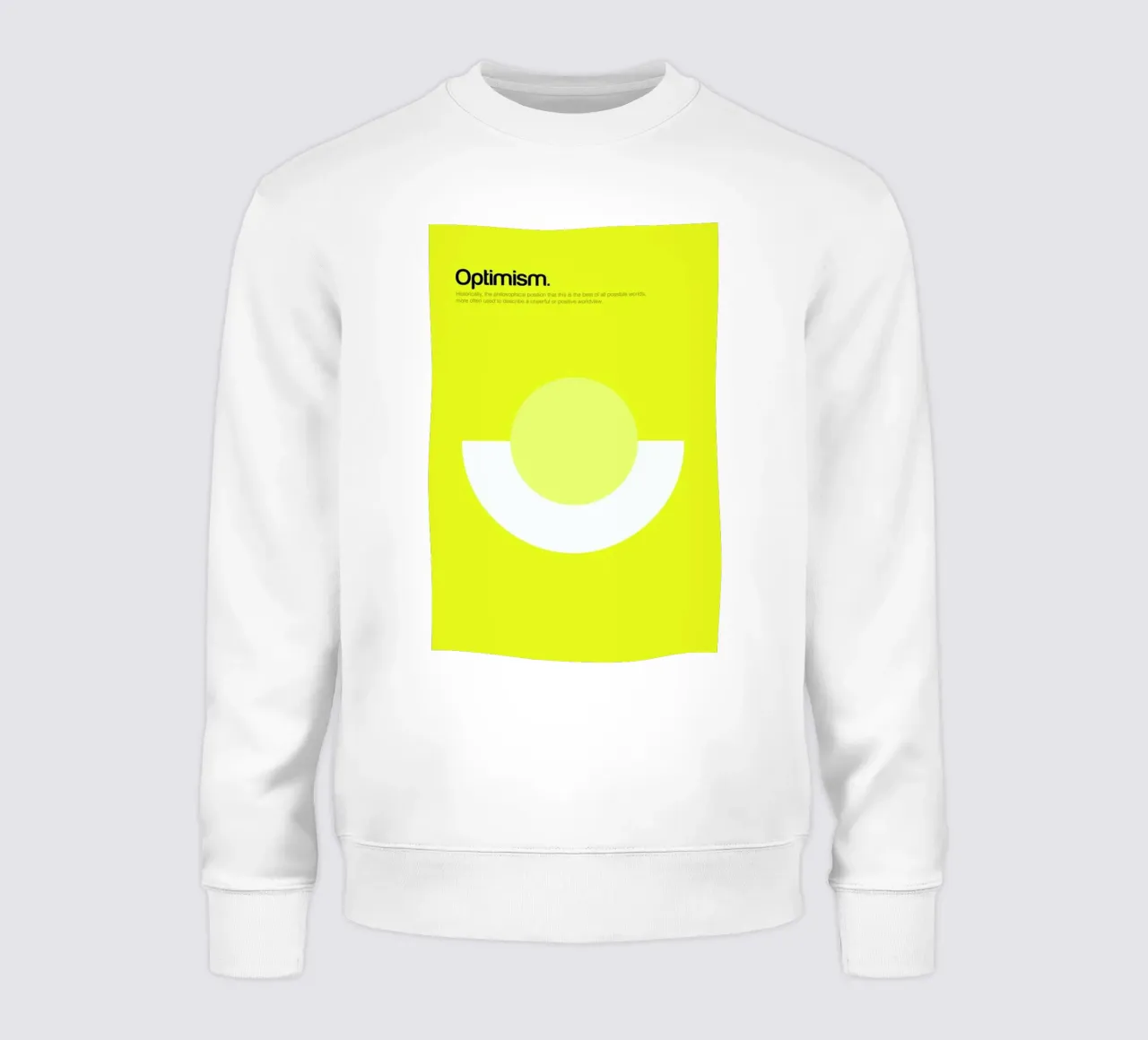 Optimism sudadera de Genís Carreras
