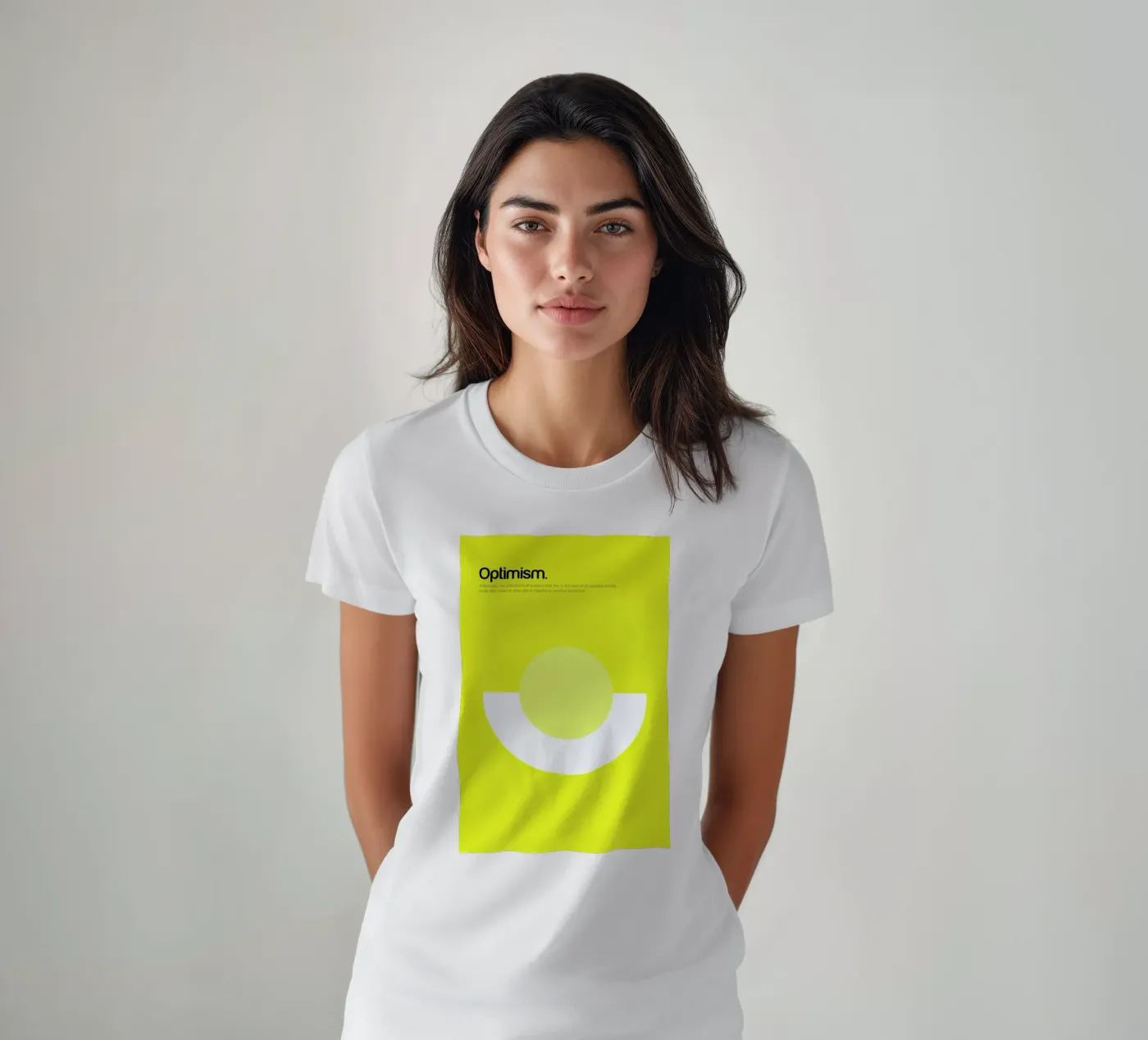 Optimism t-shirt da Genís Carreras