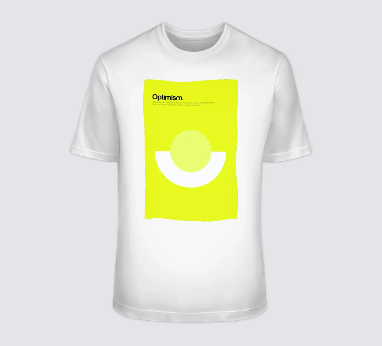 Optimism t-shirt da Genís Carreras