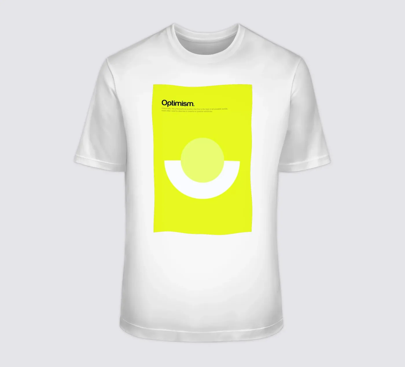 Optimism t-shirt da Genís Carreras