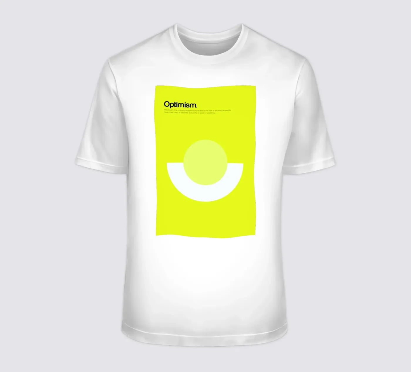 Optimism t-shirt da Genís Carreras