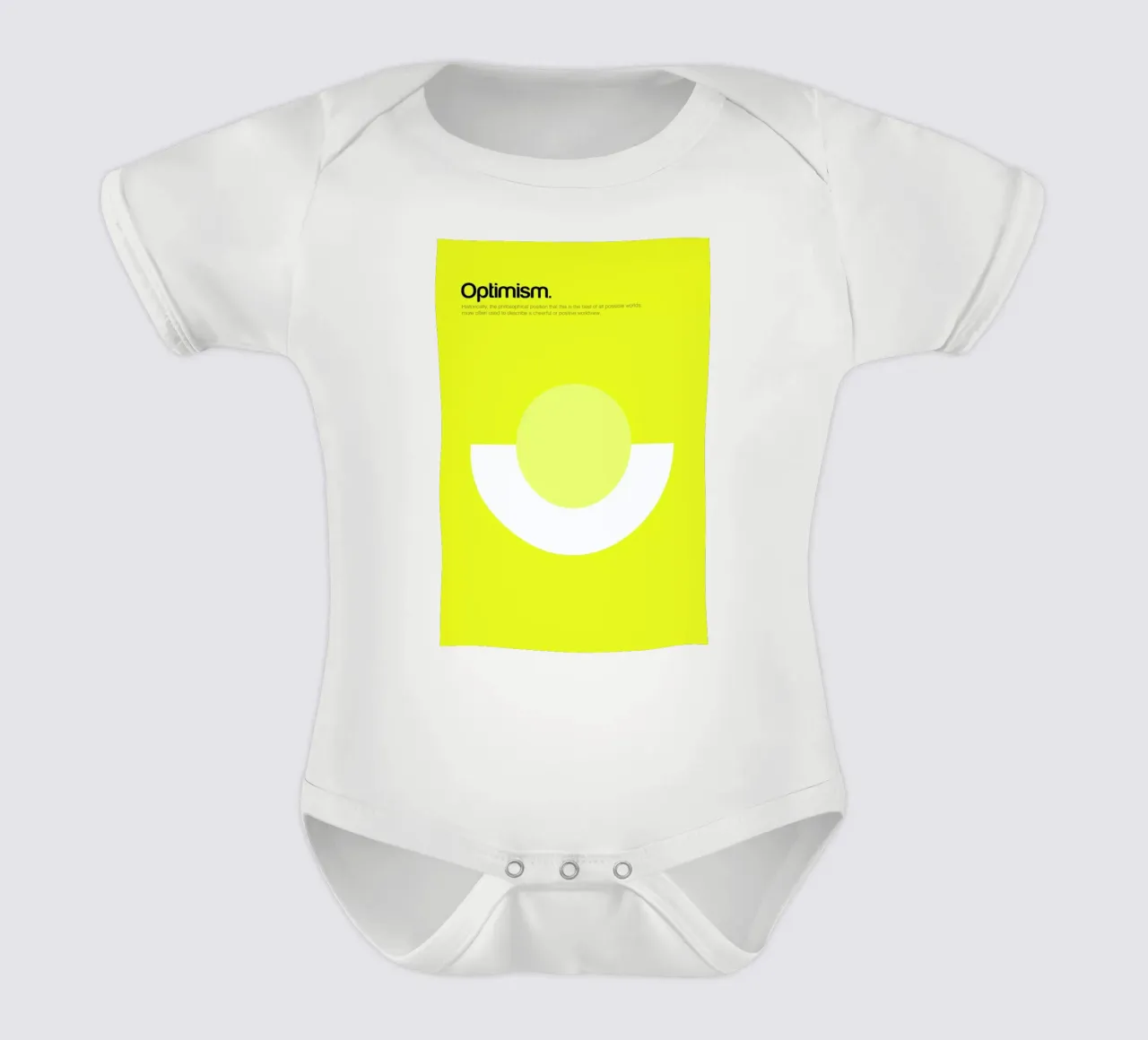 Optimism body bébé de Genís Carreras