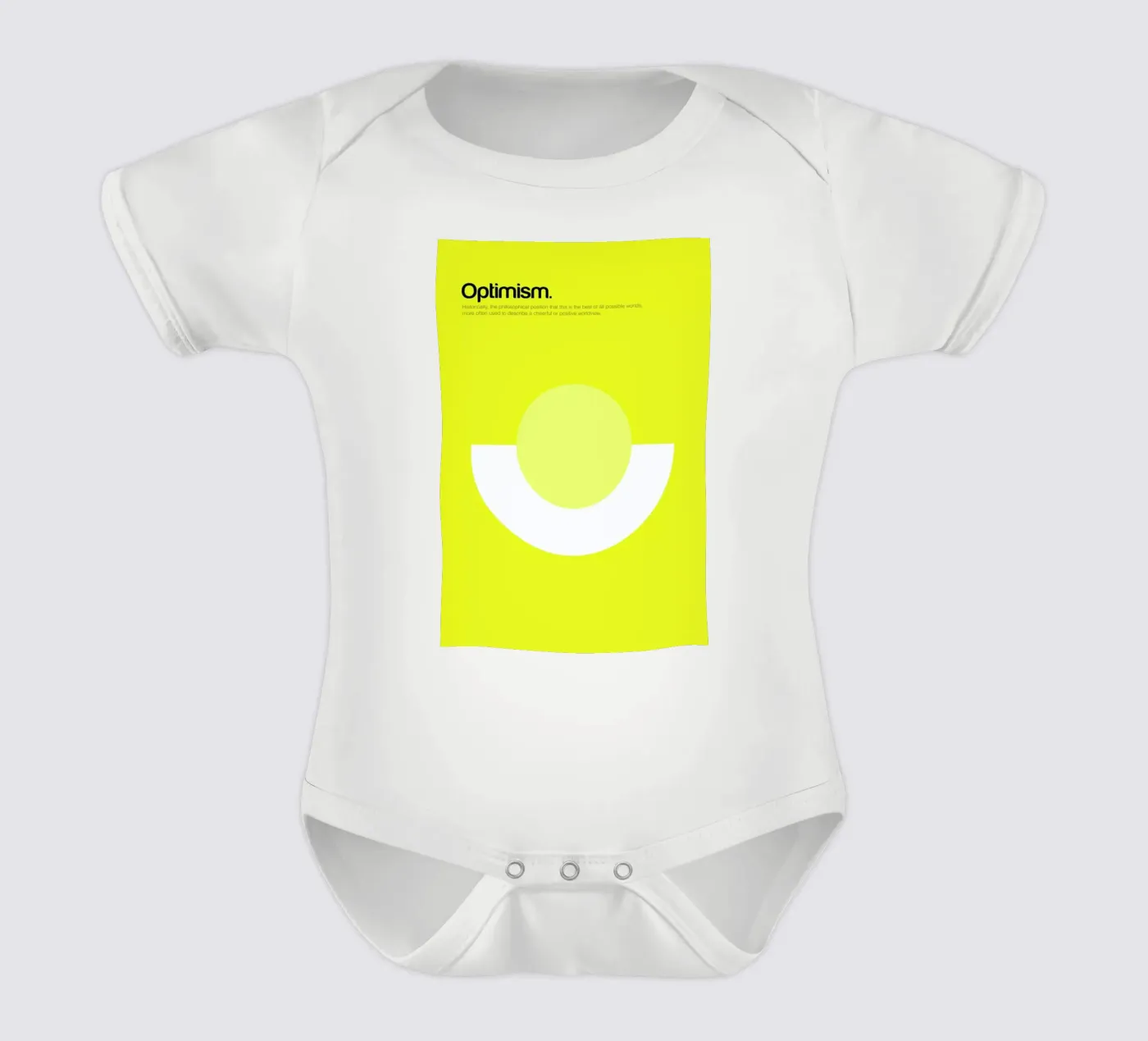 Optimism body bébé de Genís Carreras