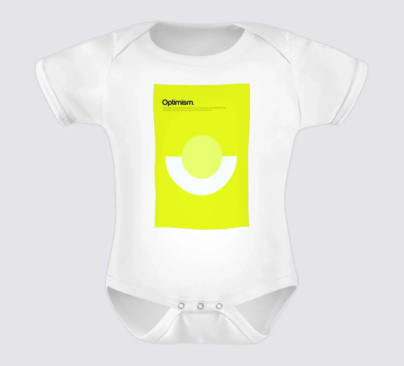 Optimism body bébé de Genís Carreras