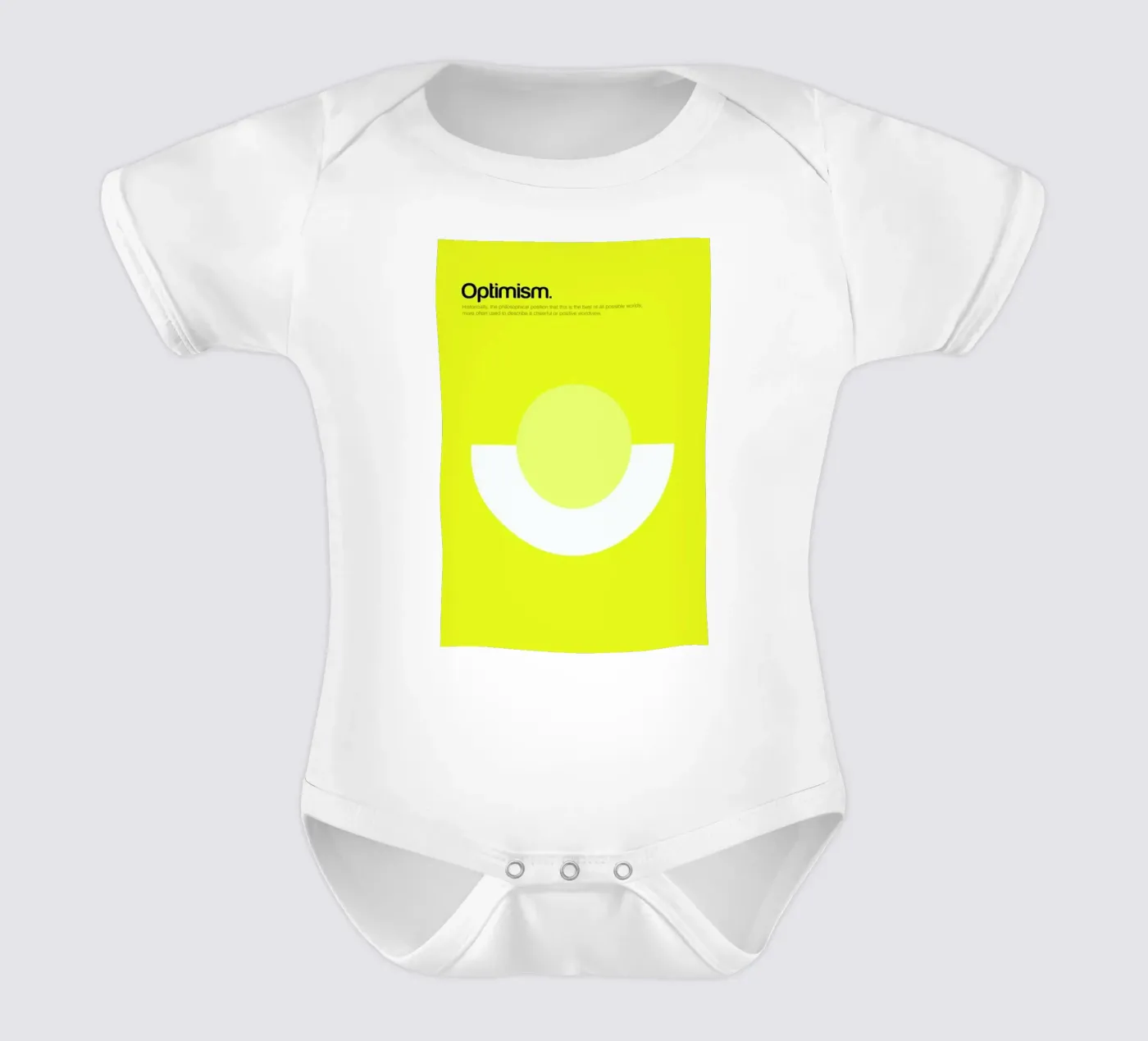 Optimism body bébé de Genís Carreras