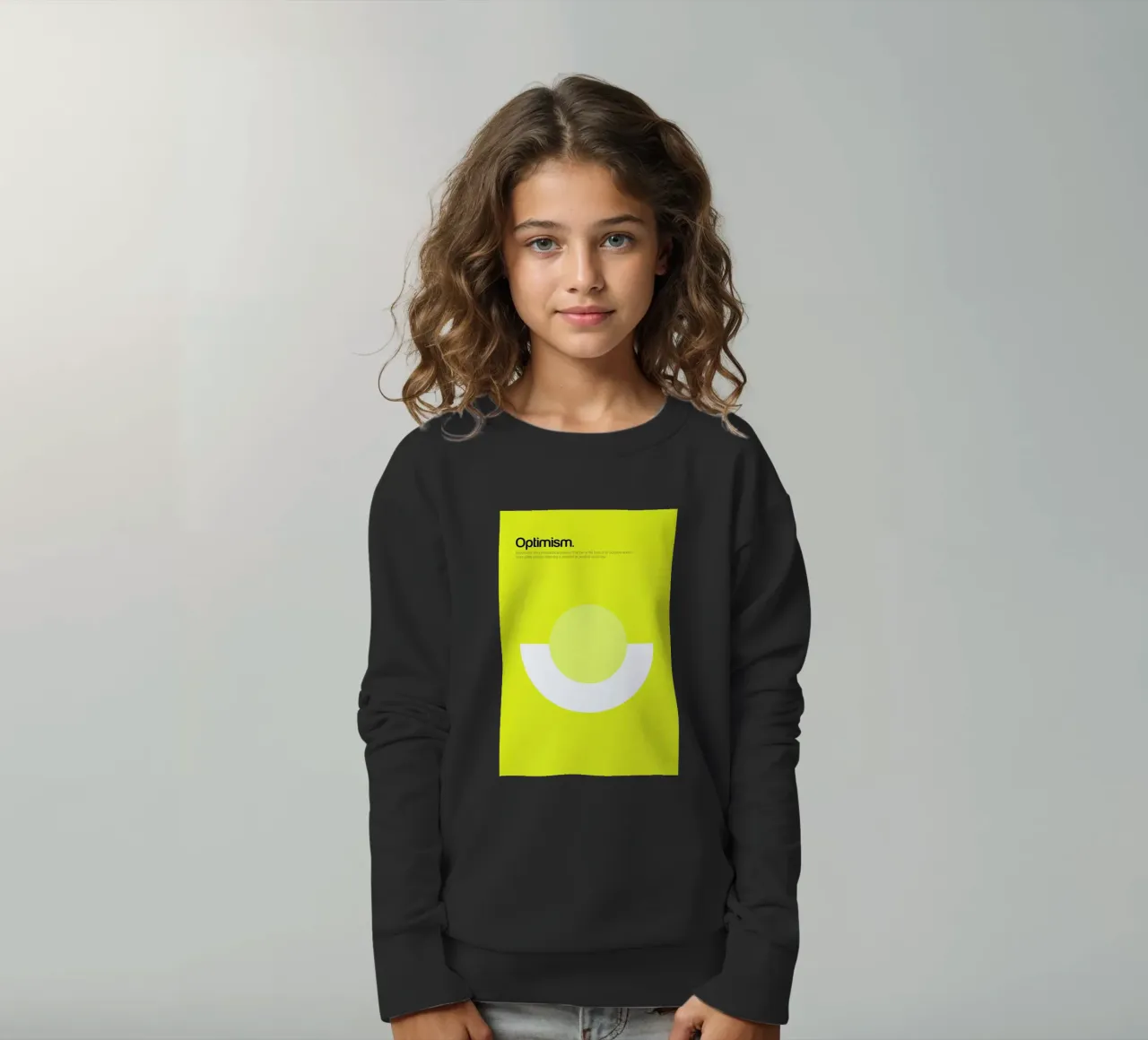 Optimism felpa bambino da Genís Carreras