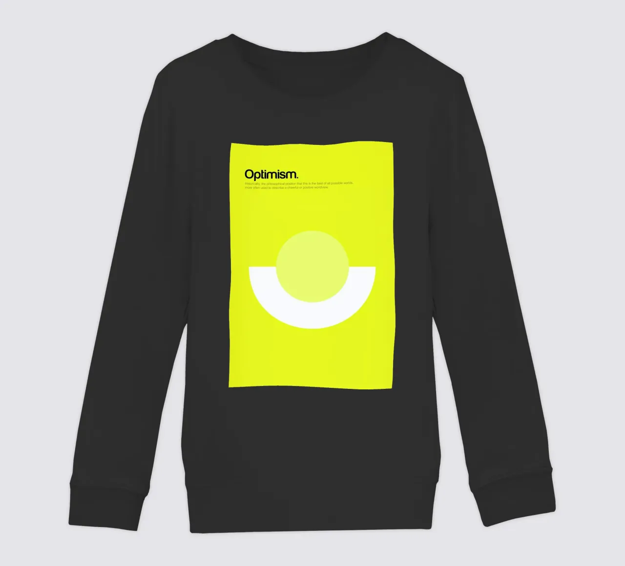 Optimism felpa bambino da Genís Carreras