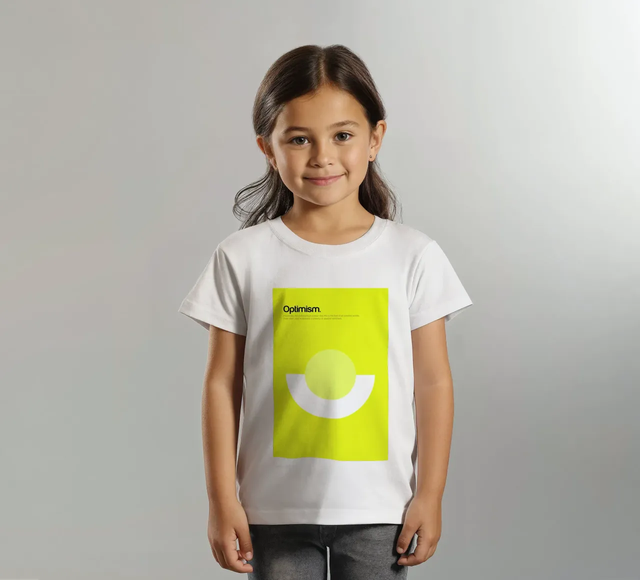 Optimism t-shirt bambini da Genís Carreras