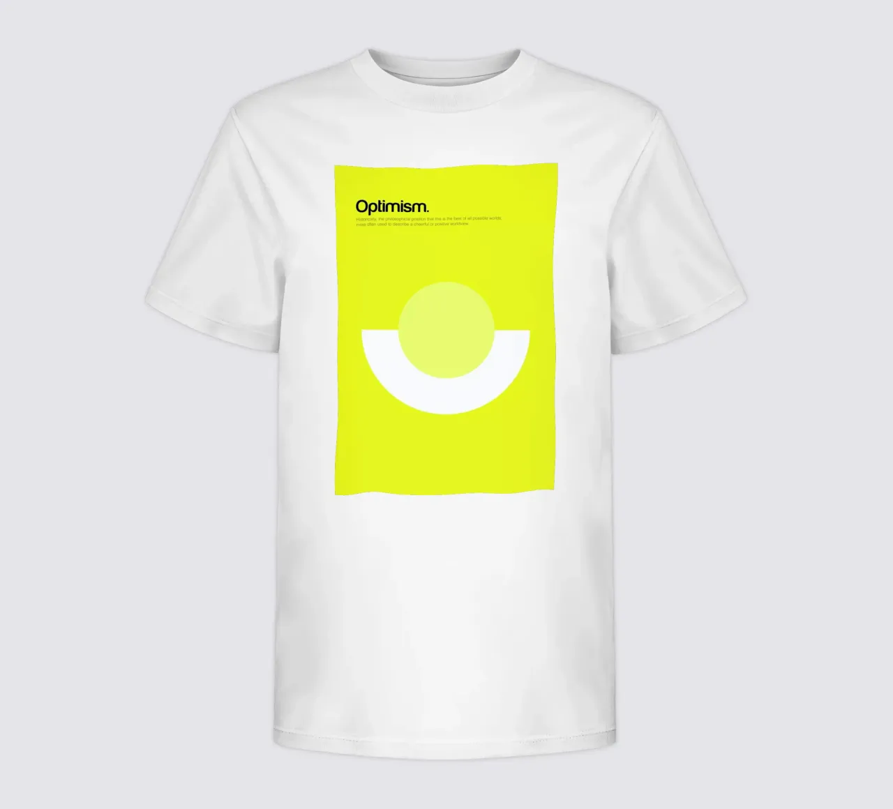 Optimism t-shirt bambini da Genís Carreras