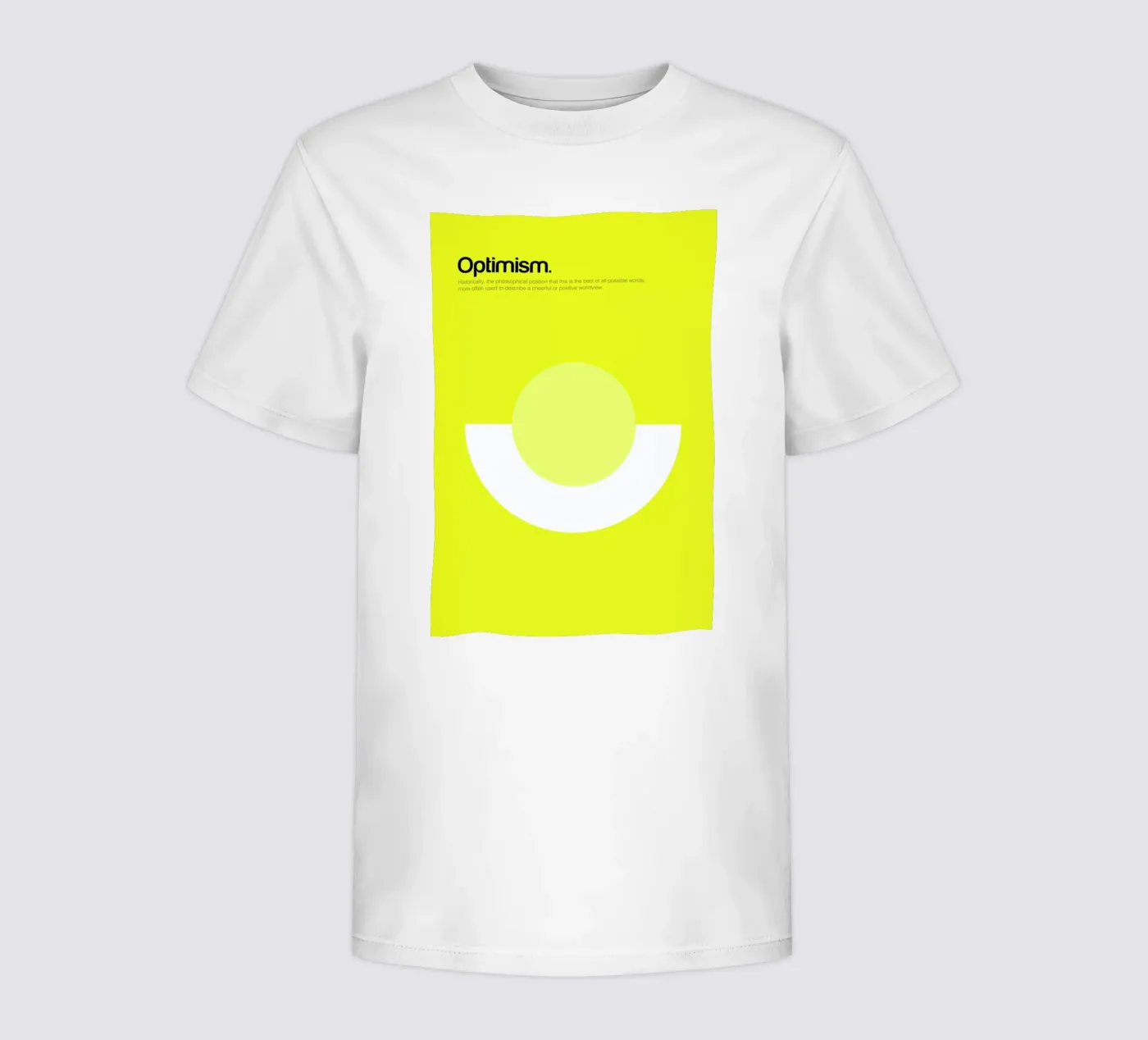 Optimism t-shirt bambini da Genís Carreras