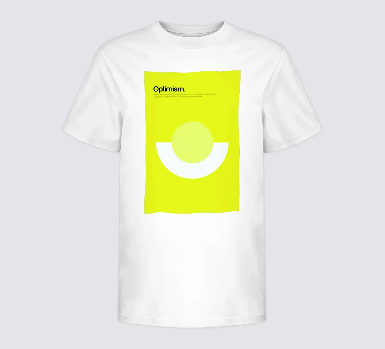 Optimism t-shirt bambini da Genís Carreras