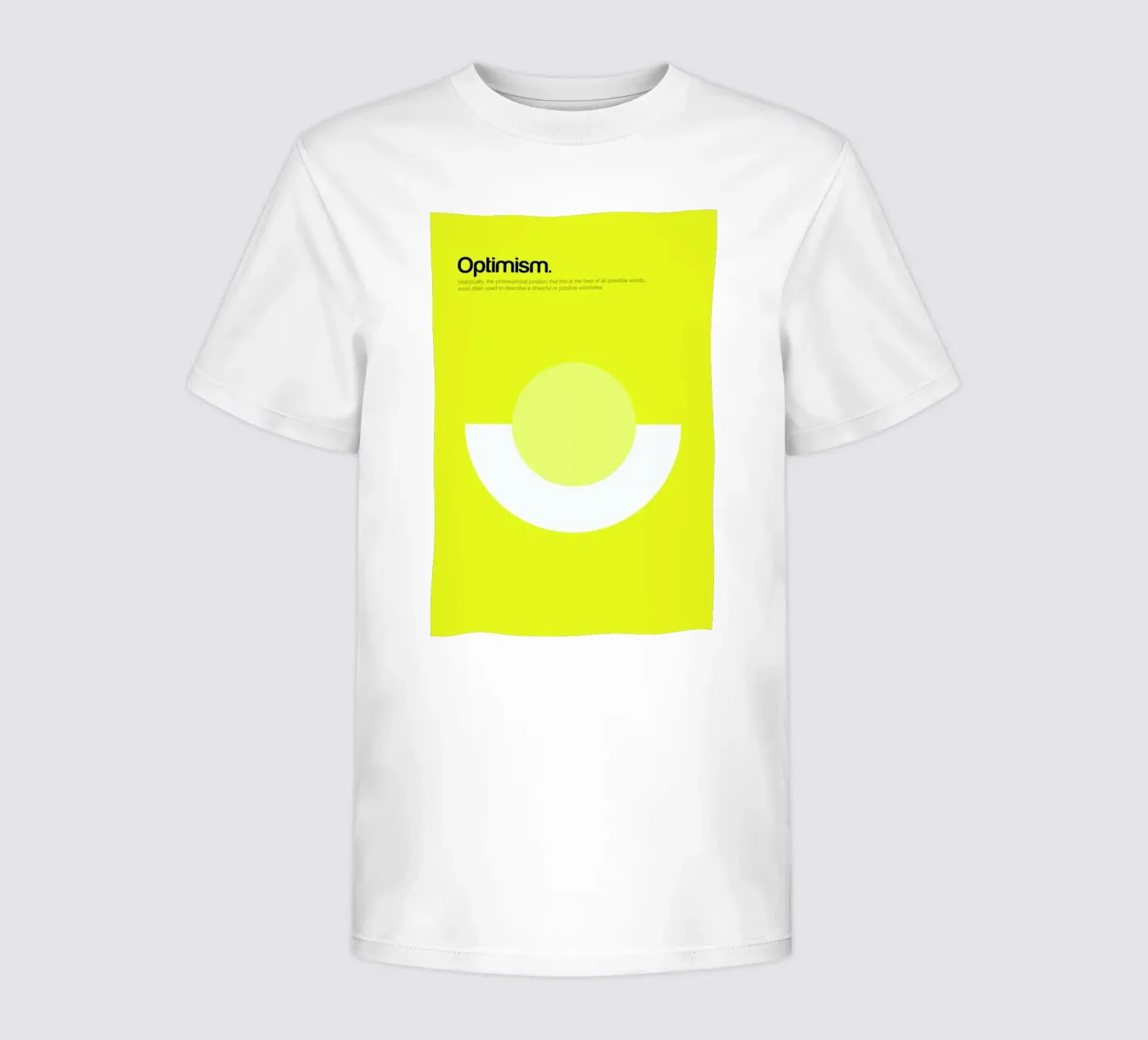 Optimism t-shirt bambini da Genís Carreras