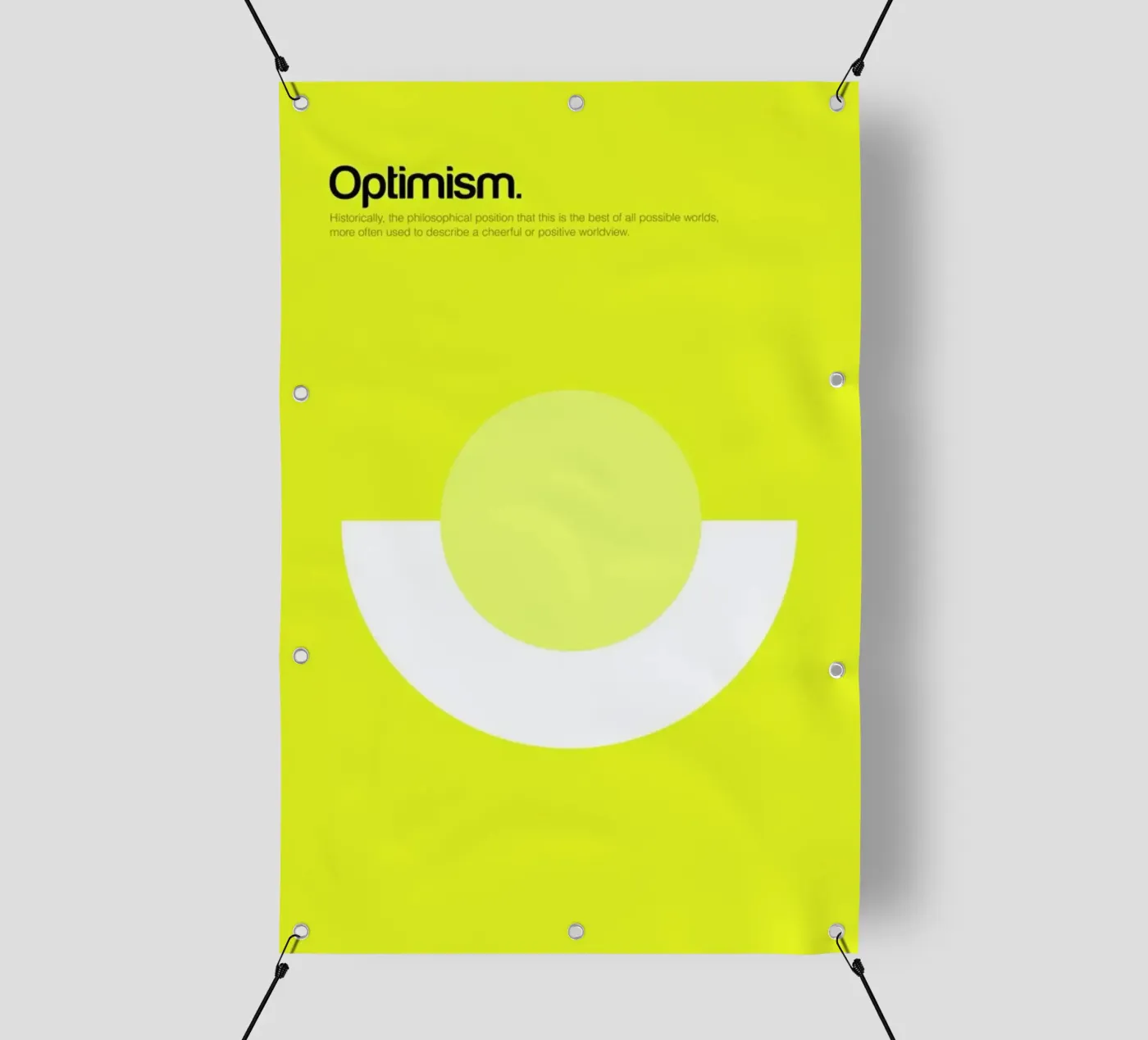 Optimism pvc cover by Genís Carreras
